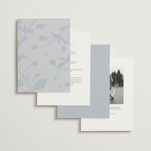 This is a blueberry wedding invitations with standard by AK Graphics called autumnal printing on signature in standard