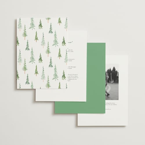 This is a meadow wedding invitations with standard by Petra Kern called plain air printing on signature in standard