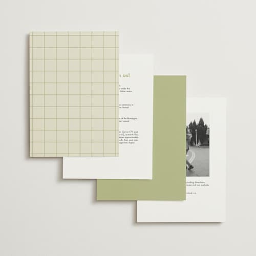 This is a lime wedding invitations with standard by Ellen Schlegelmilch called sienna printing on signature in standard