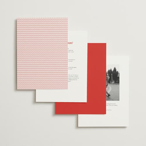 This is a strawberry wedding invitations with standard by Claudia Orengo called news! printing on signature in standard