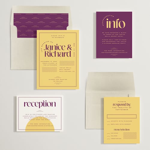 This is a fig wedding invitations with standard by Claudia Orengo called news! printing on signature in standard