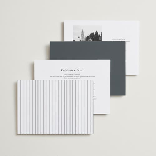This is a chiffon wedding invitations with standard by Eric Clegg called together always printing on signature in standard