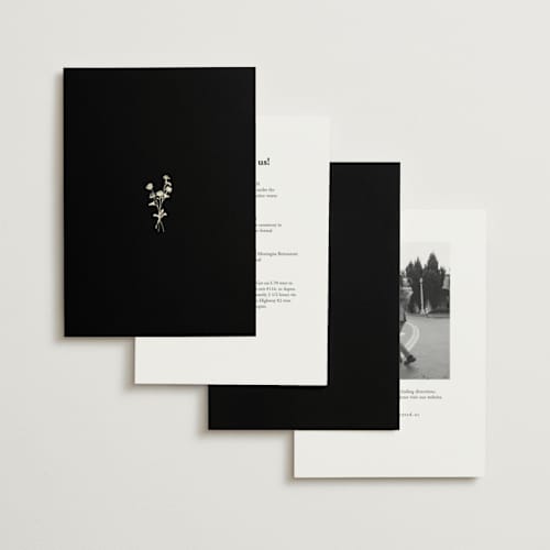 This is a sunshine wedding invitations with standard by Jen Ramsey called elegant and formal printing on signature in standard