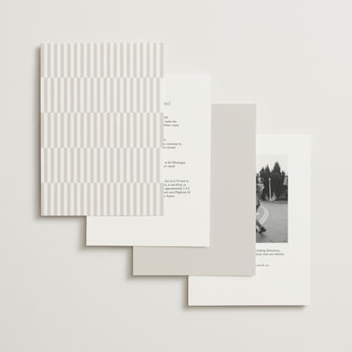 This is a paper wedding invitations with standard by Bethan called editorial printing on signature in standard