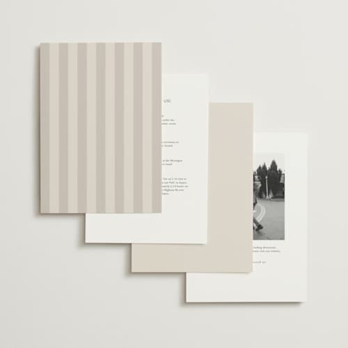 This is a ivory wedding invitations with standard by Petra Kern called let's say i do printing on signature in standard