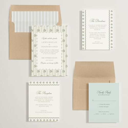 This is a ocean wedding invitations with standard by Lisa Joanna Harrison called summer fields printing on signature in standard