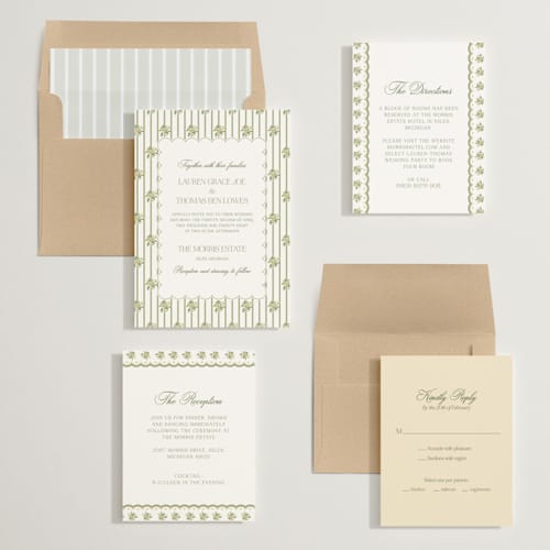This is a daffodil wedding invitations with standard by Lisa Joanna Harrison called summer fields printing on signature in standard