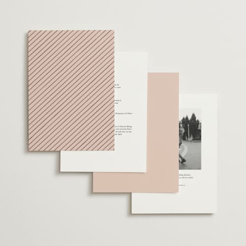 This is a apricot wedding invitations with standard by Hooray Creative called scripted names printing on signature in standard