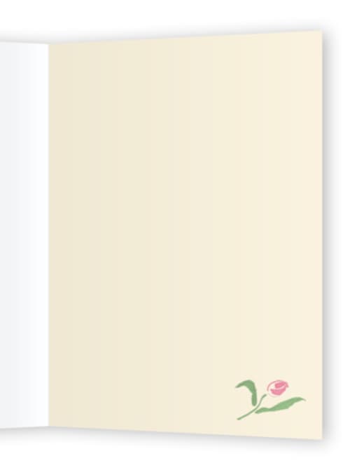 This is a cream sympathy cards with standard by Sarah Rosenthal called kept in prayers printing on signature in greeting cards