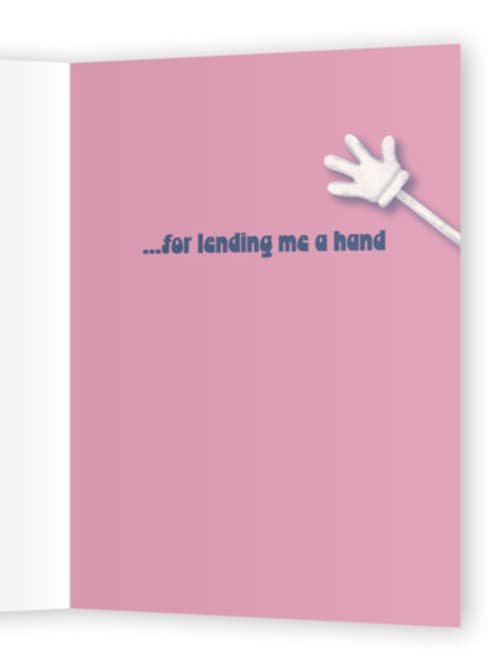 This is a cobalt greeting cards with standard by Rebekah Canavan called disney and pixar's mr. potato head printing on signature in greeting cards