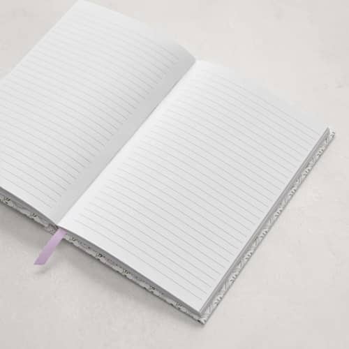 This is a lavender journals by Leah Bisch called sweet pea in standard