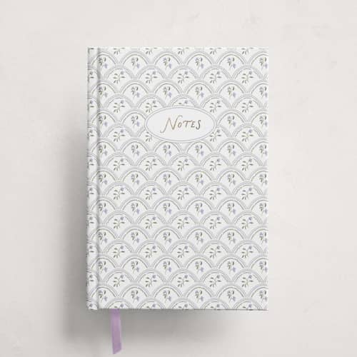 This is a lavender journals by Leah Bisch called sweet pea in standard