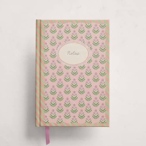 This is a peony journals by Creo Study called botanical maximalism in standard