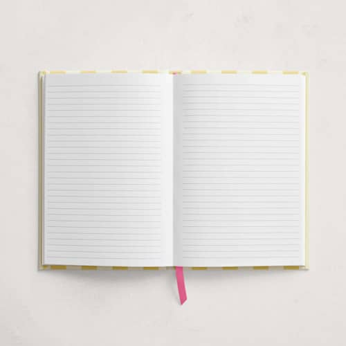 This is a sunshine journals by Pixel and Hank called lemon stripes in standard