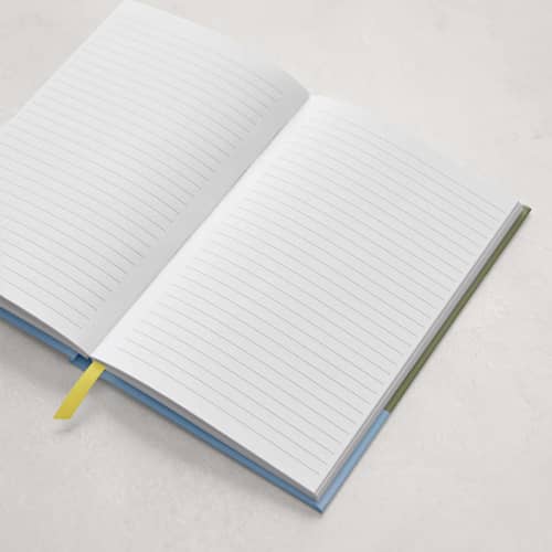 This is a grass journals by Megan Davis called two tone green in standard