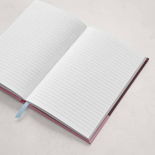 This is a merlot journals by Megan Davis called two tone pink in standard