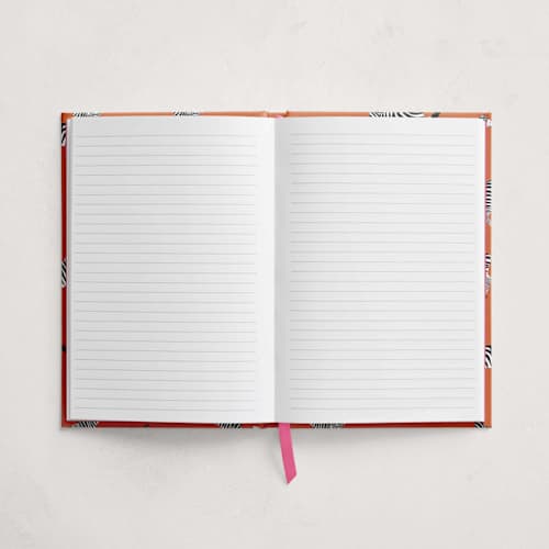 This is a clay journals by Minted called wildly organized in standard