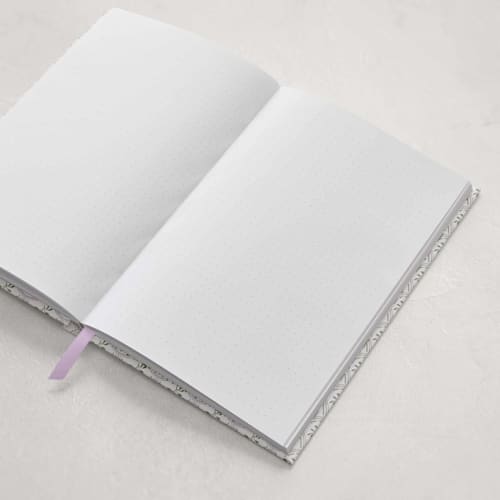 This is a lavender journals by Leah Bisch called sweet pea in standard