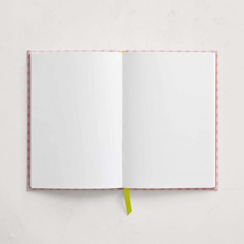 This is a peony journals by Kelly Watkins called gingham party in standard
