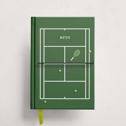 This is a grass journals by Lauren Jinhee called grand slam in standard