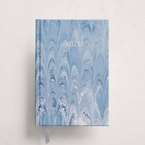 This is a sky journals by Olivia Kanaley Inman called marbled in standard