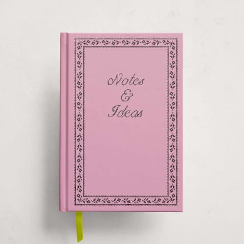 This is a peony journals by Kelly Watkins called avery in standard