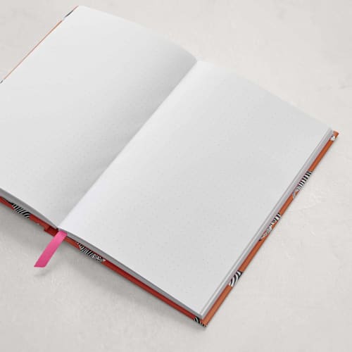 This is a clay journals by Minted called wildly organized in standard