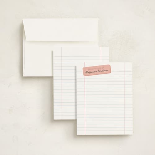 This is a sky kids thank you cards notes with standard by Mellary Bitner called dreaming of fullscap printing on signature in standard