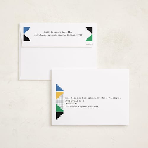 This is a ink kwanzaa cards with standard by Mansi Verma called kente printing on recycled smooth signature in standard