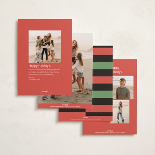 This is a holly kwanzaa cards with standard by letterfix called kwanzaa keys printing on recycled smooth signature in standard