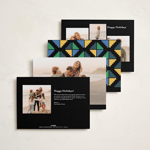 This is a ink kwanzaa cards with standard by Mansi Verma called kente printing on signature in standard