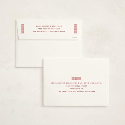 This is a lychee chinese new year cards with standard by Gwen Bedat called pok fu lam printing on signature in standard