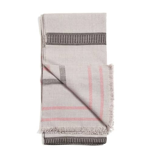This is a gray throw blankets by Anjali Purohit called pewter throw in standard