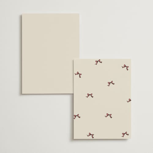 This is a linen menu cards with standard by Cass Loh called a joyful table printing on signature in standard