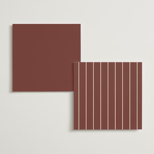 This is a burgundy menu cards with standard by Ellen Schlegelmilch called palermo printing on signature in standard