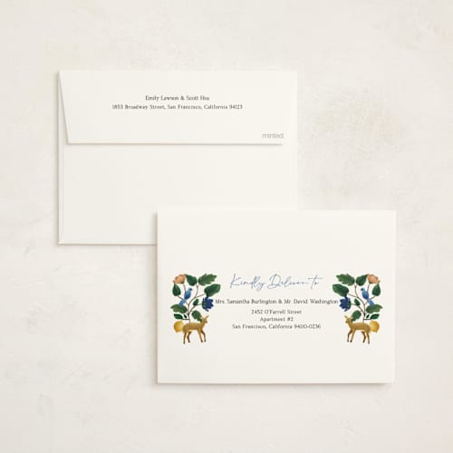 This is a forest met with standard by Elly called woodland printing on signature in standard