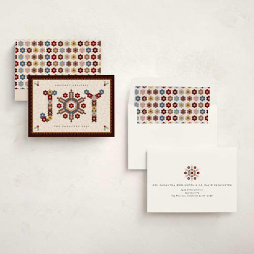 This is a walnut met with standard by Erica Krystek called joy quilt printing on signature in standard