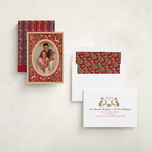 This is a mulled wine met with standard by Creo Study called holiday flora and fauna printing on recycled smooth signature in standard