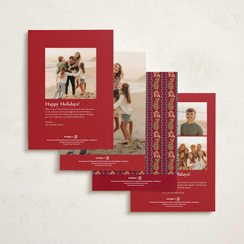 This is a mulled wine met with standard by Creo Study called holiday flora and fauna printing on signature in standard