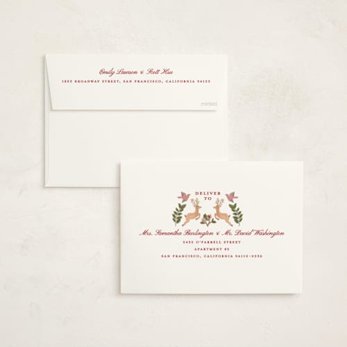 This is a mulled wine met with standard by Creo Study called holiday flora and fauna printing on signature in standard