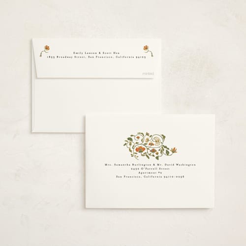 This is a coral met with standard by Gwen Bedat called jardin chinois printing on signature in standard