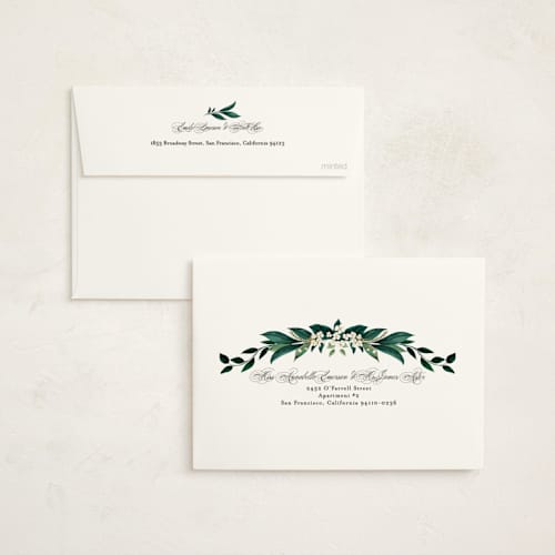 This is a emerald met with foil pressed by Susan Moyal called emerald vines printing on signature in standard
