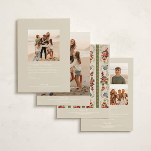 This is a parchment met with foil pressed by Chris Griffith called holiday brocade printing on signature in standard