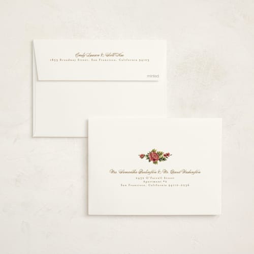 This is a parchment met with foil pressed by Chris Griffith called holiday brocade printing on signature in standard