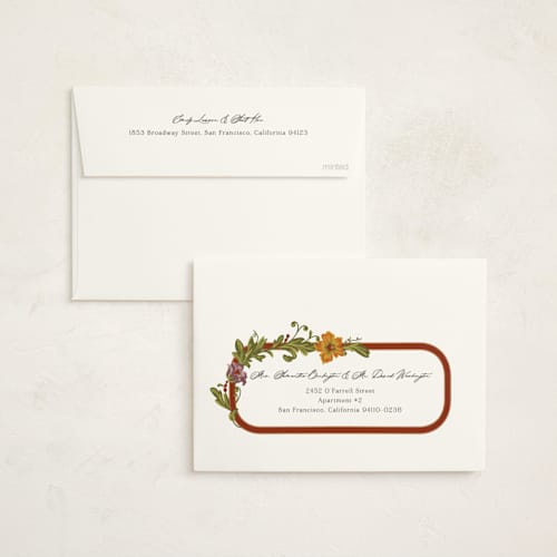 This is a poinsettia met with foil pressed by Jen Owens called strapwork printing on signature in standard