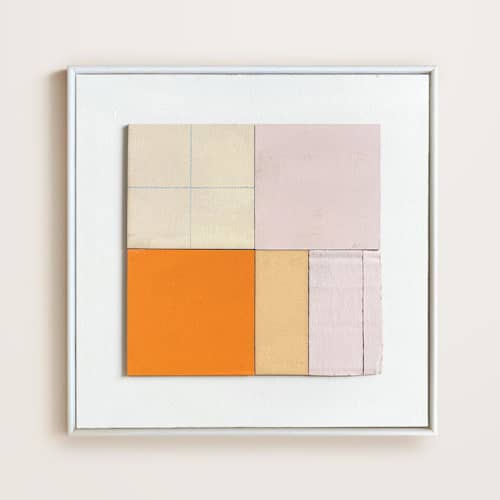 This is a pink sculpture art by Francesca Iannaccone called playfield no.10 in standard