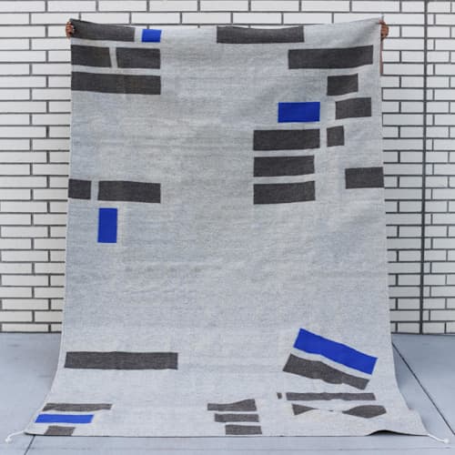 This is a multicolor rugs by Matiz called movimiento rug 5'x7' in standard