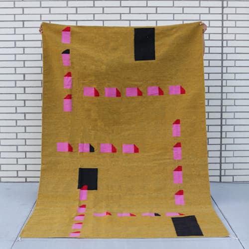 This is a multicolor rugs by Matiz called atardecer rug 5'x7' in standard