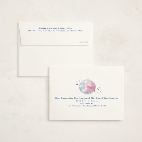 This is a candy bar mitzvah bat mitzvah invitations with standard by Creo Study called to the disco printing on strathmore in standard