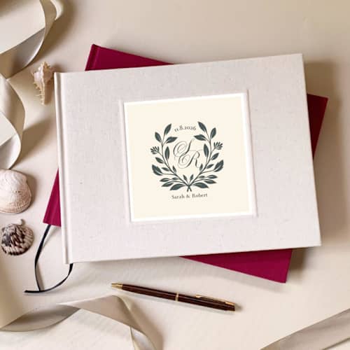 This is a multicolorassorted-colors guest books by Transient Books called fully personalizable guest book for every occasion · create your own design in standard
